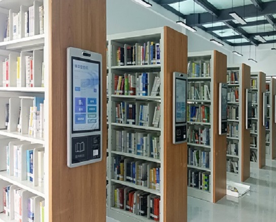 SSK602壁挂借还书机与RFID智能书架组合应用！